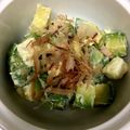 すーみん0701's cooksnap of when they made アボカドとクリチのおかかわさび醤油.