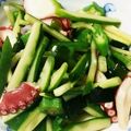 イケコ113's cooksnap of when they made ﾀｺとｵｸﾗの酢の物.