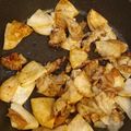 haturi's cooksnap of when they made 豚バラと大根の梅肉炒め。.
