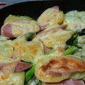 ☆みなママ☆'s cooksnap of when they made アスパラとポテトのチーズ焼き！鍋いらず☆.