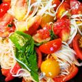 智恵ちゃんのつく恋慕's cooksnap of when they made 【そうめん】トマトの冷製カッペリーニ？.