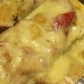 Takire's cooksnap of when they made ズッキーニとシーチキンのチーズ焼き.