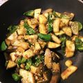 みつばちマッチョ's cooksnap of when they made 簡単ジューシー☆米なすの梅照り焼き。.