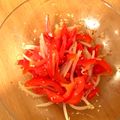 ☆クックhi☆'s cooksnap of when they made もやしとパプリカのナムル.