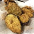かぷちぃの♩'s cooksnap of when they made おかずに☆なすのひき肉チーズはさみ揚げ★.