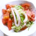 ぶどうなすび's cooksnap of when they made 野菜とイカのマリネ.