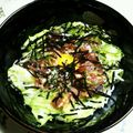 KUMI KUMI's cooksnap of when they made おつまみや丼にオススメ！マグロのユッケ.