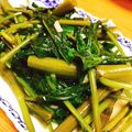 クックAXRP2S☆'s cooksnap of when they made 【屋台の味】空芯菜の炒め物.