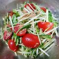 acchiあちこ's cooksnap of when they made 超簡単・水菜とツナのサラダ.