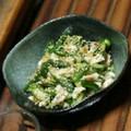 Coo1215's cooksnap of when they made 梅とオクラとささみの簡単和風サラダ.