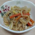 okarinnu's cooksnap of when they made 白菜入り切り干し大根.