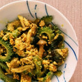 クックQ1UMSY☆'s cooksnap of when they made ゴーヤとなすのキーマカレー風.