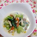 ｍａｒｉ♪'s cooksnap of when they made 手軽に簡単★安うまチンゲン菜のクリーム煮.