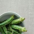 クックQ1UMSY☆'s cooksnap of when they made お弁当に！おくらの胡麻和え☆.