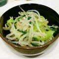 ＊みぃ子㌔＊'s cooksnap of when they made チンゲン菜のナムル.