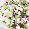 おゆう✼'s cooksnap of when they made 簡単♪イカとキャベツのにんにく醤油炒め.