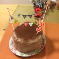カピパラ's cooksnap of when they made 卵不使用ロールケーキ！黒ブッシュドノエル.