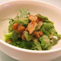 バカリャウ's cooksnap of when they made 生の春菊　からし納豆おろし和え.