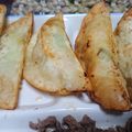 ◆かんな◆'s cooksnap of when they made トロッとおいしい簡単海老アボカド揚げ餃子.