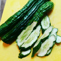 クックBNQ5PD☆'s cooksnap of when they made とっても簡単！きゅうりのわさび漬け.