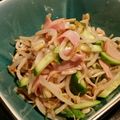 栗丸うさぎ's cooksnap of when they made 5分で完成！簡単もやしナムル.