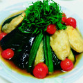 すまいるきっちん's cooksnap of when they made もはやメイン☆夏野菜の揚げ浸し.