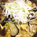 shirolulu's cooksnap of when they made 茄子とエノキの玉子とじ.