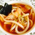 LimeLunch's cooksnap of when they made キムチうどん.