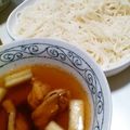 ヤスコ♪'s cooksnap of when they made 鶏南蛮つけ麺♪.