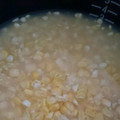 クックるん☆戦隊's cooksnap of when they made とうもろこしご飯.