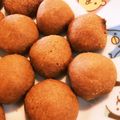 なーなちゃん's cooksnap of when they made レンジで簡単スノーボール(きなこ味).
