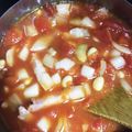RamiHi's cooksnap of when they made 体ポカポカ！大豆とベーコンのホットスープ.