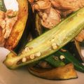 maco1111's cooksnap of when they made 柚子胡椒入り！豚バラとオクラのポン酢炒め.
