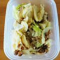 duck2's cooksnap of when they made キャベツとしめじのサラダ.