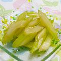 小梅チャン♡'s cooksnap of when they made 30分で簡単☆セロリの浅漬け♪.