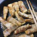まぷーす's cooksnap of when they made 高野豆腐の豚バラ巻☆生姜焼き☆.