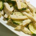 ayay's cooksnap of when they made 簡単 ズッキーニとサラダチキンの炒め.