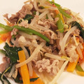 romaric's cooksnap of when they made 豚肉と小松菜の炒め物.
