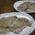 ジョングレ's cooksnap of when they made 豚ロースのネギ塩ダレ.