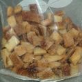 Pigutan's cooksnap of when they made パンの耳deラスク.