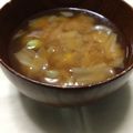 わたさな2016's cooksnap of when they made 【快腸】キャベツと豆のズボラ味噌汁.