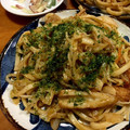 フジぽん's cooksnap of when they made 【農家のレシピ】我が家のソース焼きうどん.