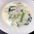 クックIKDMZ5☆'s cooksnap of when they made チンゲン菜のクリーム煮.