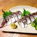 ゆか右衛門's cooksnap of when they made 鰺の白梅酢〆.