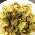 まこまこ77's cooksnap of when they made 鶏肉のゴーヤとキャベツのカレーマヨ炒め♪.
