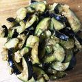 きゃっきぃー's cooksnap of when they made 即席！「茄子の漬物！」砂糖もみで♪.
