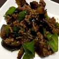 新米rmama's cooksnap of when they made 挽き肉の茄子とピーマンのピリ辛みそ炒め♪.