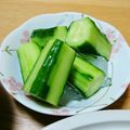 ぱんちゃん03's cooksnap of when they made 食べすぎ注意！スティックきゅうり.