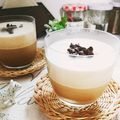 yukiU's cooksnap of when they made ふわふわ♡2層のコーヒームース&ババロア.