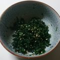 Coちむ's cooksnap of when they made しそのナムル。.